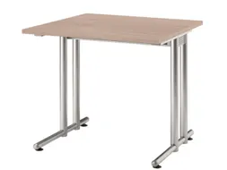 Bureau Hxbxd 720x800x800mm Noten
