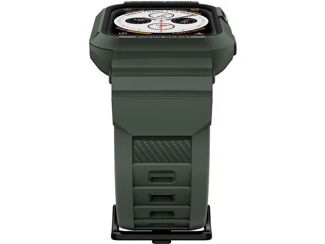 Spigen Case ACS00547 Apple Watch 5/4 40mm Rugged Armor Pro groen
