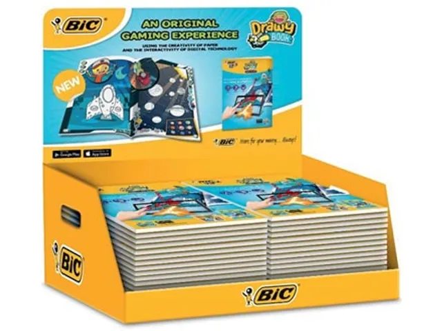 Livre de coloriage Drawy Book BIC Kids Présentoir 20 pièces