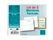 Manifold Factures 10,5x13,5cm 50 feuillets dupli autocopiants -