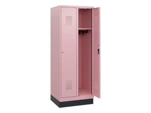 schoollocker,HxBxD 1630x600x500mm,2vak,vak B 300mm,cil.-slot,sokkel