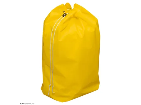 Nylon Vuilniszak,120L,Nylon,Geel