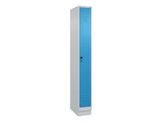 locker,HxBxD 1950x250x500mm,1vak,vak B 250mm,draaigrendel,sokkel - 1