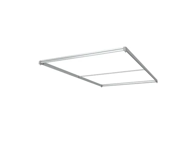 FlexFrame Modulair systeem Dak 120x200cm Zilver frame