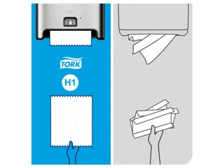 Tork 460001 H1 Image Line Matic Handdoekrol Dispenser sensor RVS - 2