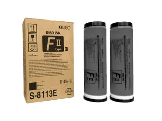 S8113E RISO EZ ink (2) black 2x1000 ml - 1