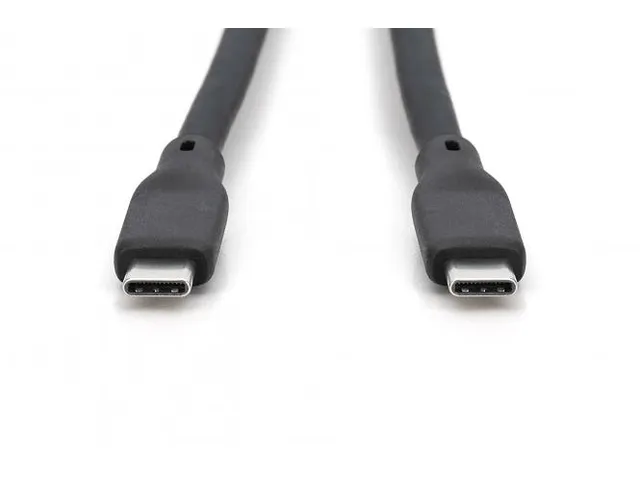 USB siliconen aansluitkabel USB-C USB-C 2m USB 4.0 Gen2 20G 240W 8K