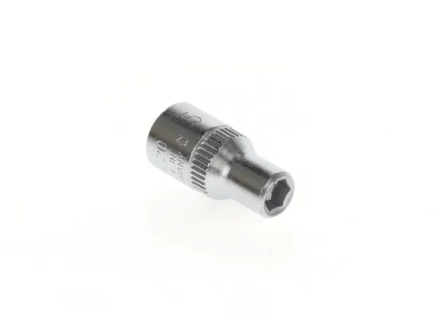 20 5 Stekkerdoos 1/4 inch,zeskant,5mm