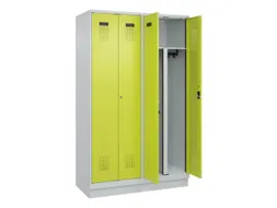 PBM-locker,HxBxD 1950x1200x500mm,4vak,vak B 300mm,cil.-slot