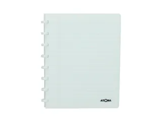 Adresboek Atoma A5 lijn 54vel 90gr PP assorti - 5