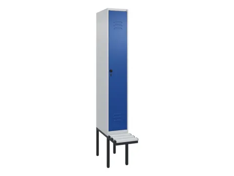 locker voor scheiding van kleding,HxBxD 2120x300x815mm,1vak