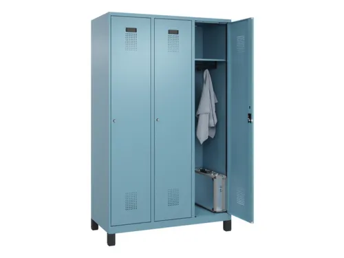 locker,HxBxD 1950x1200x500mm,3vak,vak B 400mm,cil.-slot,voeten