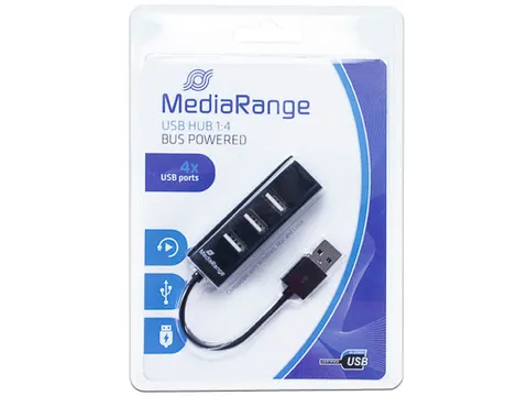 MediaRange 4-poorts USB 2.0 HUB
