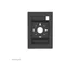 Neomounts WL15-601BL1 Tablethouder - vergrendelbaar (incl. slot) - VES