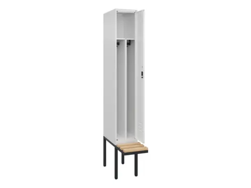 locker voor scheiding van kleding,HxBxD 2120x300x815mm,1vak