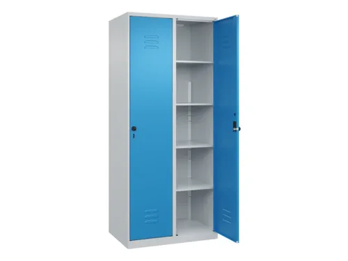 wasgoedverdeelkast,HxBxD 1850x800x500mm,vak B 400mm,draaigrendel