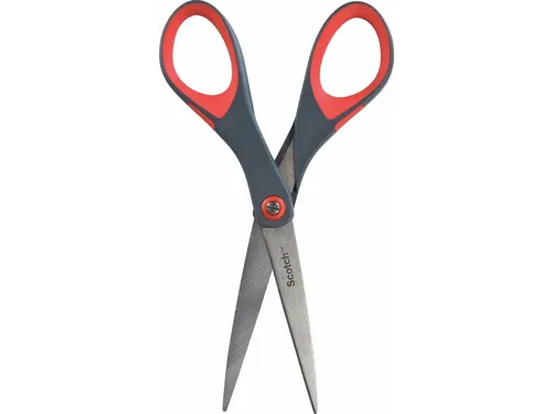 Schaar Scotch 18cm precision rood blister