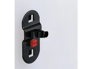 gereedschapsklem,v. perfoplaat,Ø 6mm,RAL7016 - 2
