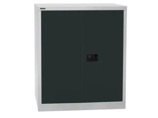 kantoorkast openslaande deuren 1000x914x400mm Stalen Antraciet Grijs - 2