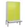 PBM-locker met bank,HxBxD 2120x1200x815mm,4vak,vak B 300mm,cil.-slot