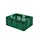 Euronorm Stapelkrat 320x800x600mm 127liter Groen Wanden Opengewerkt