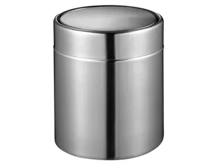 Afvalbak EKO Fandy tafelmodel met swingdeksel 1,5 liter rvs - 5