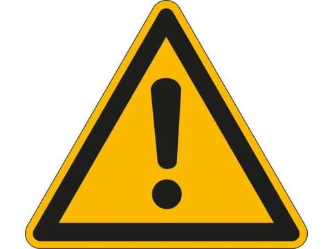 Waarschuwingsbord,Algemeen Waarschuwingssignaal,Wandbord,Aluminium