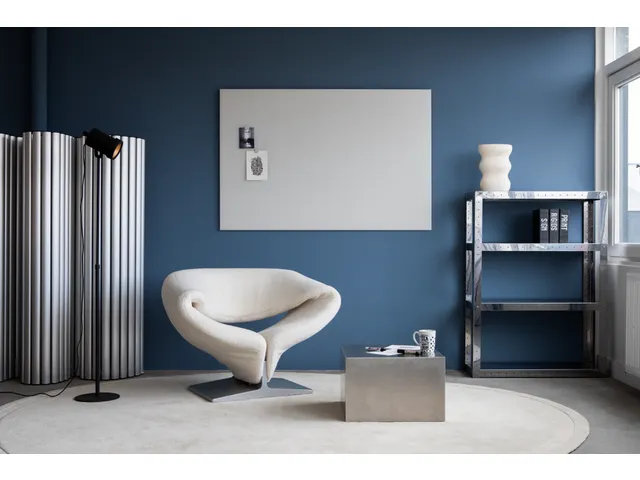 Mat Glasbord 90x120cm Warm Grey rechte hoeken