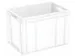 Bacs Gerbables Norme Europe Polyéthylène Hxlxl 410X600X400Mm 83L