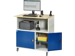 pc-kast,HxBxD 1150x1100x800mm,stopcontactdoos m. schakelaar - 6