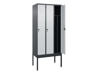 locker voor scheiding van kleding,HxBxD 2120x900x500mm,3vak - 2