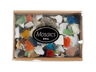 Mozaïek Creativ Company grootte 8-20mm dikte 2-3mm 2kg assorti - 1
