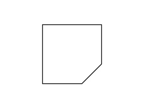 koppelelement voor bureau,HxBxD 650-850x800x800mm,blad wit,hoekig