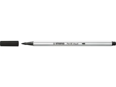 Brushstift STABILO Pen 568/46 zwart