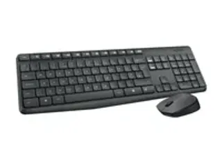 OUTLET Logitech MK235 toetsenbord Inclusief muis USB AZERTY Frans Grij - 4