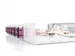 FO-lasdoos 1U Uitgerust 6x SC DX OM4 incl. Lascassette Grijs