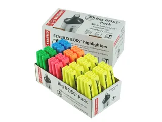 Markeerstift STABILO Boss original 70 48 stuks assorti - 1