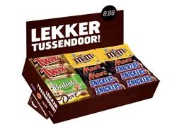 Snoep verzameldoos Mars Snickers Twix M&M Balisto Dove