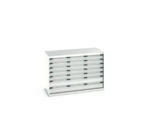 ladekast,HxBxD 900x1300x650mm,7lade(n),lade voor normale belastingen - 7