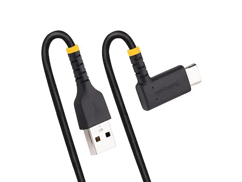 USB A naar C Oplaadkabel 1 Meter Haakse USB-C Kabel