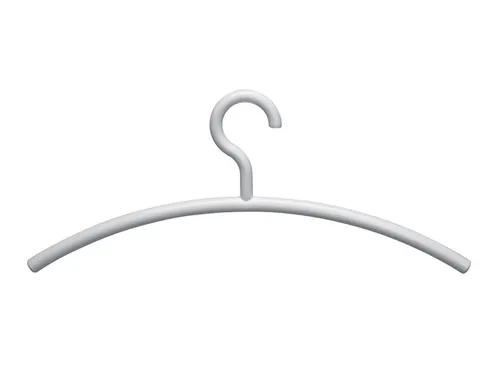 Kledinghanger MAUL acryl 460X190mm wit 5 stuks