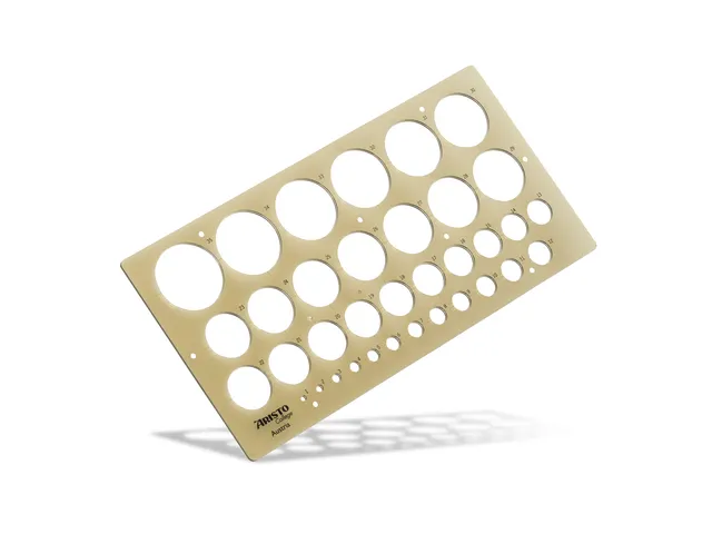 Cirkelsjabloon Aristo 1-36 mm