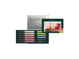 Tekenstift Faber-Castell Pitt Artist Pen Brush set 12 stuks Paris
