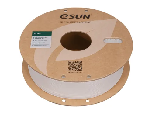 eSUN PLA+ 3D printer Filament 1,75mm Wit 1kg