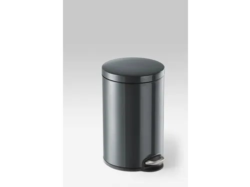 Pedaalemmer Rond Antraciet 12 Liter