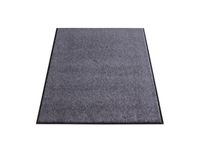 Schoonloopmat Binnen 90x150 Wasbaar Grijs