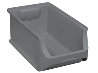 magazijnbak,HxBxD 150x205x355mm,gerecycled kunststof,grijs - 1