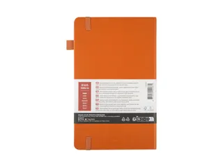 Notitieboek Sakura hard cover large lijn amber 130x210mm - 7