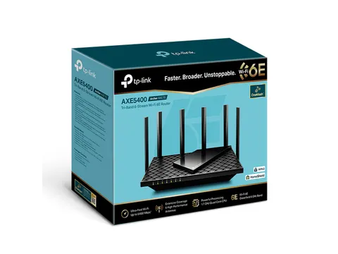 TP-Link Archer AXE75, Wi-Fi 6E (802.11ax), Tri-band (2,4 GHz / 5 GHz /