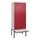 PBM-locker met bank,HxBxD 2120x800x815mm,2vak,vak B 400mm,draaigrendel
